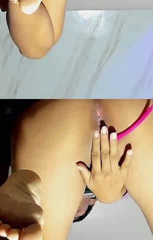 Wild Lesbian Dildo Fuck Turns Into Squirt Show