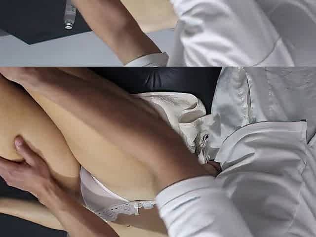 My masseuse made me squirt and let his cum in my snatch