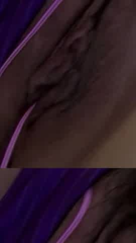 Drooling Brunette Licks Throbbing Cock While BBC Grips Blonde Ass