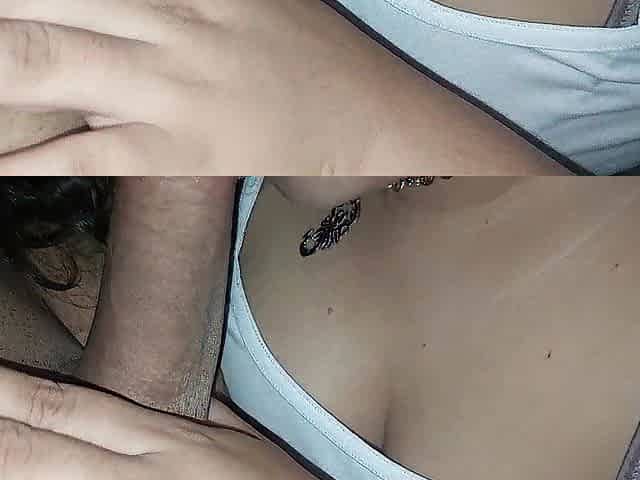 My delightsome girlfriend sucking the gardener's knob