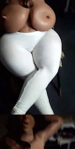 I Couldn't Aid it!!! - Caught Playing with my Sex Doll's Large Breasts, Butt and Feet :)