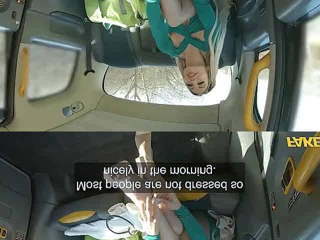 Fake Taxi Sexy MILFY nurse takes care of the drivers blue balls