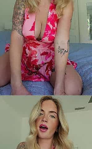 Blond Tattooed Mom JOI - Be a Valuable Male For Me
