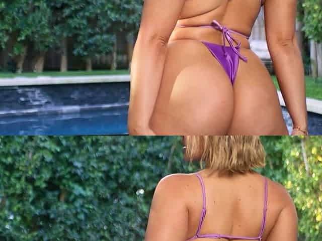 Big booty BBW MILF blonde Alexis Texas
