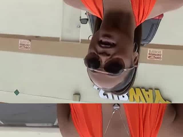 Black bitch gets drilled by chap that babe just met
