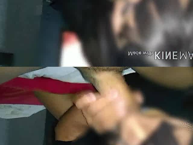 POV Sissy in chastity suckng and riding dong. Sissy Erika Traviezisha giving oral-sex POV.