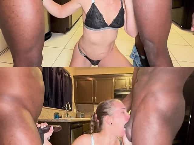mother I'd like to fuck Gets Surprise Visit From 2 BBC Bulls