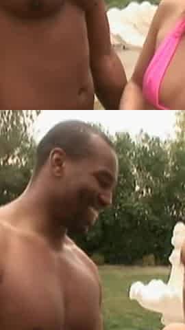 Thick cock fucking this tiny pussy
