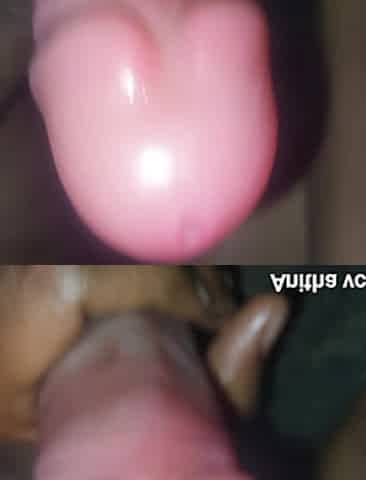 The miracle toy sucking my orgasam the bed peach