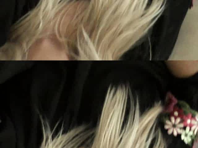 Hot amateur blonde in double hardcore action