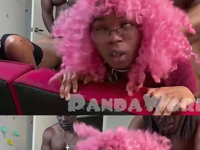 MMFF Fan Still Can't Get His BBC Inflated While I Destroy Ebony Pussy