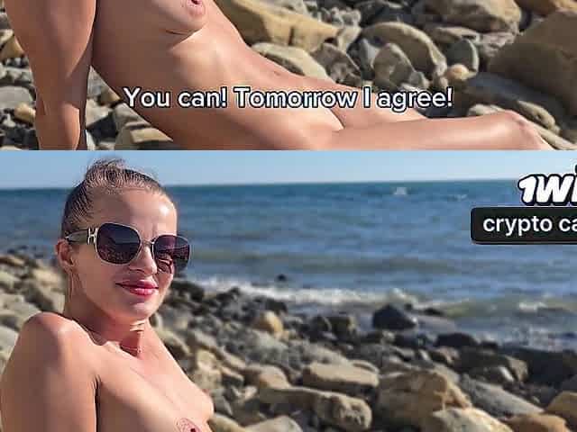Met a hawt whore on a wild beach