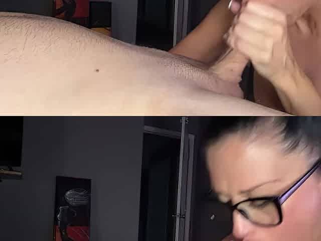 Hot Librarian slobs on my boner