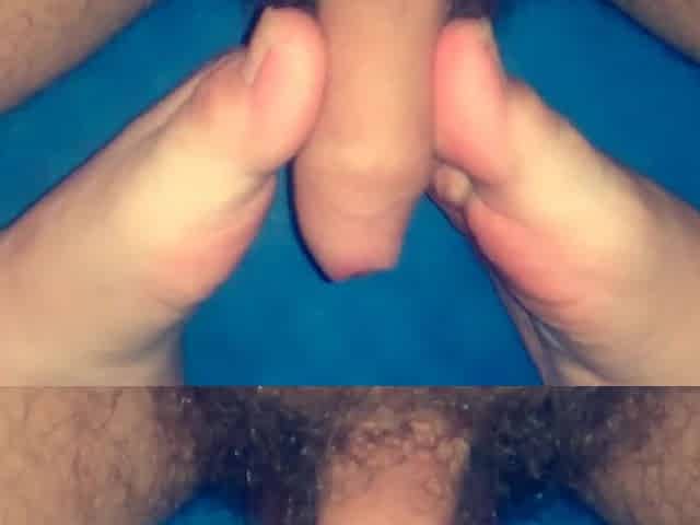 Kinky angel Mari wear and do footjob in nylons - MariLewdVi
