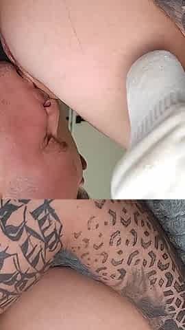 I Licked My Stepsister's Ass and Fucked Her Hard in Anal for the First Time!