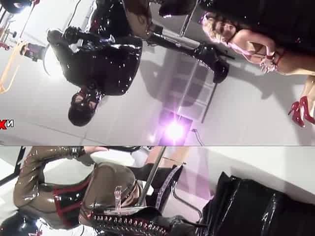 Blonde minx gets anally fucked with milf - PornXN