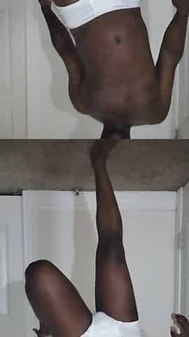 My 1st time masturbating since August 24th of this year and wearing white underclothing 1