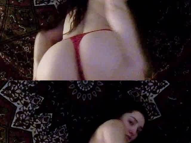 Wild Girl Brunette Solo Masturbation