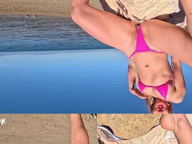 Jessi Jek - Sex Date On Beach With Horny Girl Her Perfect Ass Riding On Big Dick