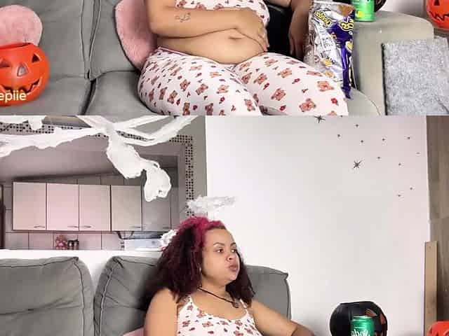 Corpulent Black Halloween Episode Night With Farts and Burps