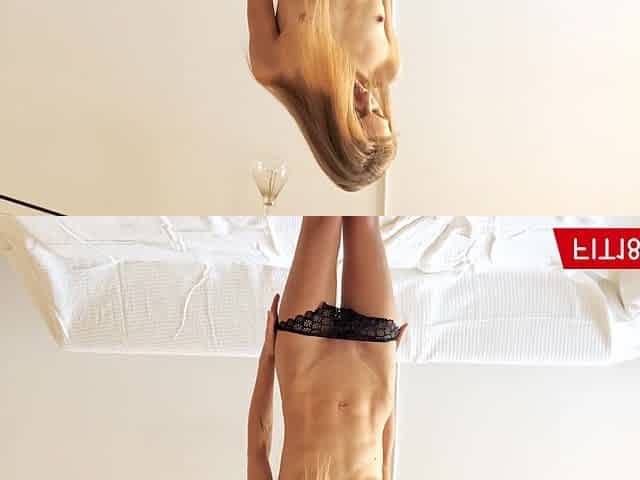 FIT18 - Bonnie Dolce - Casting Petite Super Skinny Amateur With Abs