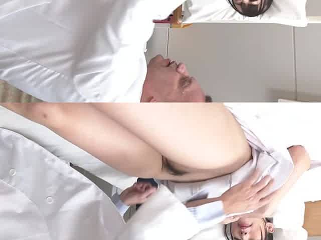 Mone Kamiki Doctor Treats Beautiful Nurse in Creampie