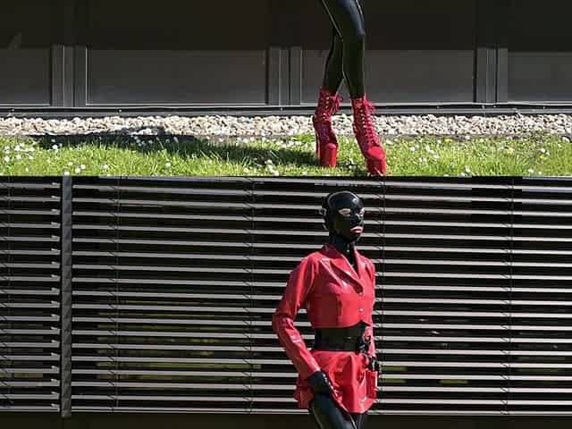 Red Latex Springtime