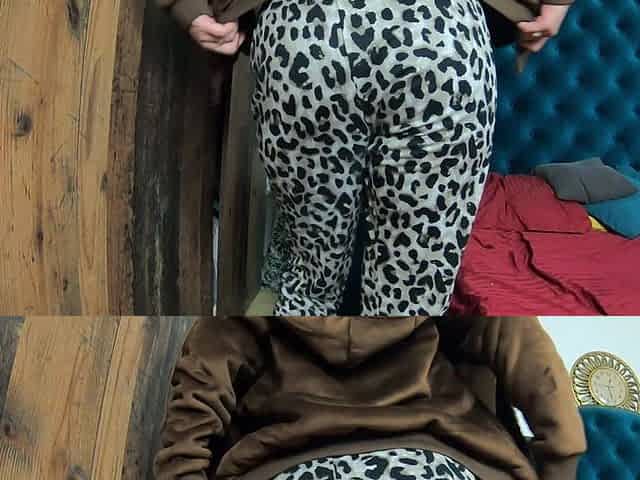 Homewear Twerk Tease - Big Ass Jiggle & No-panties Vibes