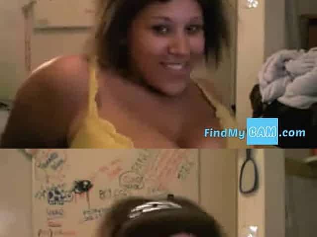 Big-Titted Black BBW Webcam Show
