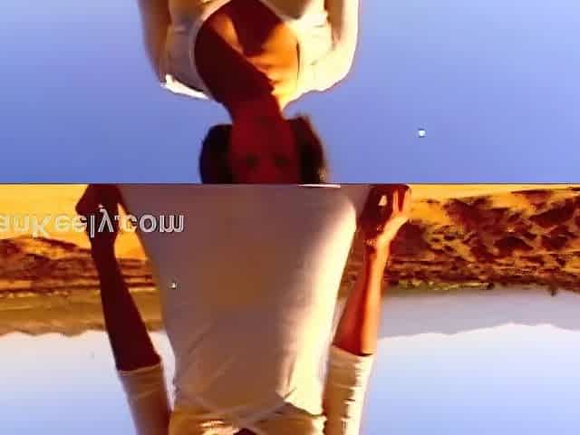 Flashing and Playing With Her Vagina Outdoors