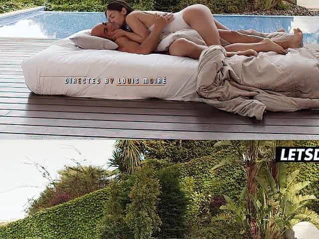 Spanish Beauty Ginebra Bellucci Rides A Big Fat Dick By The Pool - LETSDOEIT