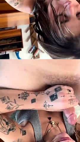 Hot Brunette Girlfriend POV Blowjob