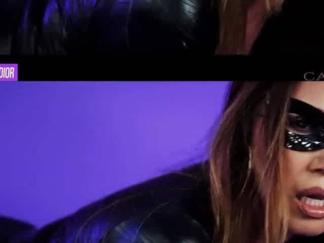 mother I'd like to fuck KIANNA DIOR CATWOMAN COSPLAY- two DICKS Titfuck Large Facial