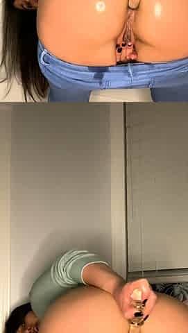 Sexy hottie Anetta Keys enjoys a solo toy masturbation