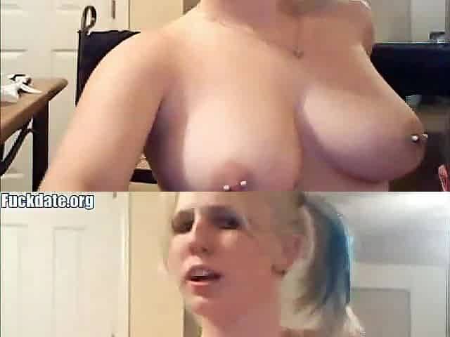 Cam; Blonde Naked Babe With Friends