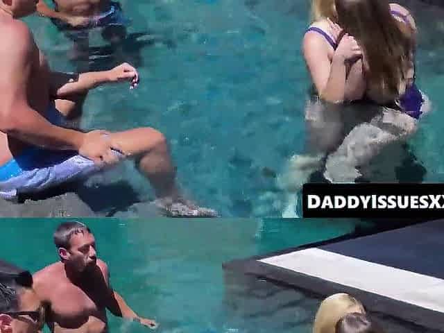 Pool time turns to sex with Katie Kush Kenzie Madison