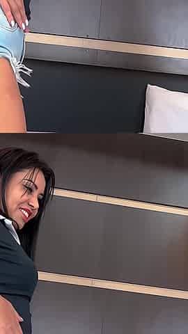 Sara Rosa Left the Camera Without Reaction and the Cock Ate