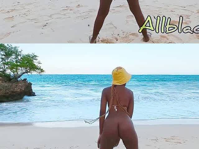 Surprise Fellatio At The Beach