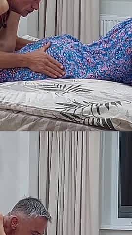 Amateur Blonde Mature Wife Enjoys Evening Sex