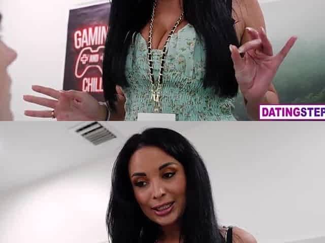 Curvy Euro step mama teaches her step son about creampie cumshots