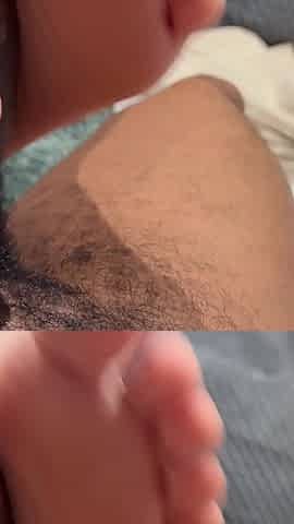 Cum on Soles - POV My First Time Giving a Footjob