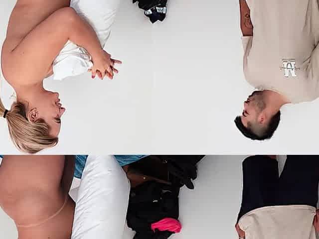 My brother-in-law comes into my room and finds me in nature's garb, I let him have it hard! - Karen Sleent