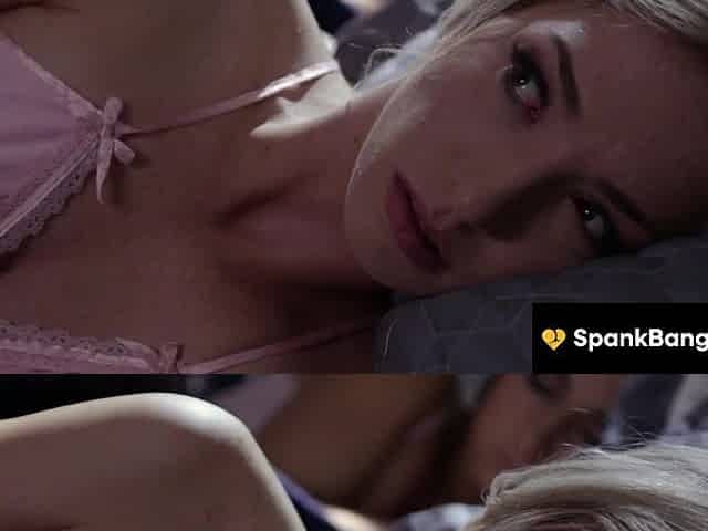 SPANKBANG GOLD - Golden-haired College Chick Loses Her Virginty To MONSTER Cocked DILF