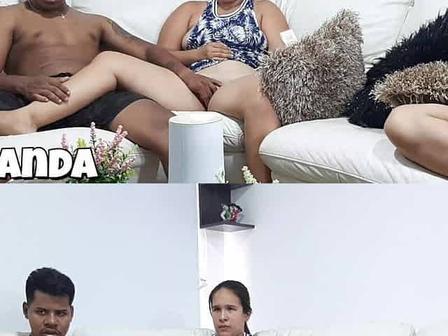 I Fuck My Girlfriend's Pussy While Watching TV