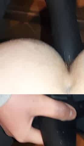I Fucked My Slender Wife Without Waiting for Her to Come Out of the Toilet