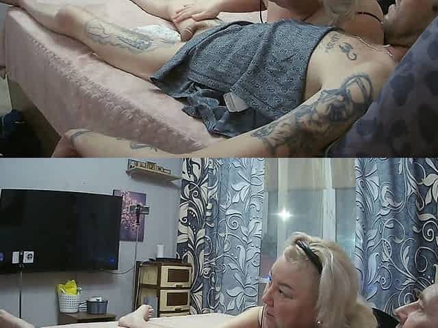 Mother-in-law Loves Sucking Cock and Swallowing My Cum