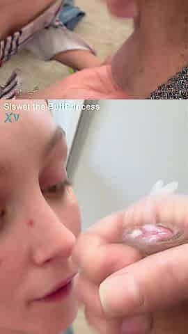 Blowing Wang and Getting a facial