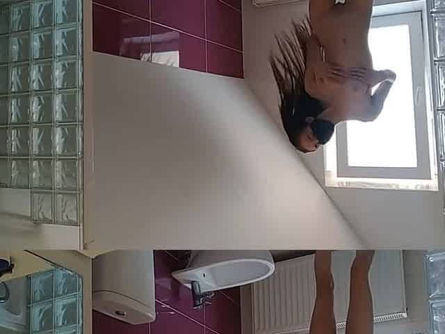 Solo in the washroom by Anna An