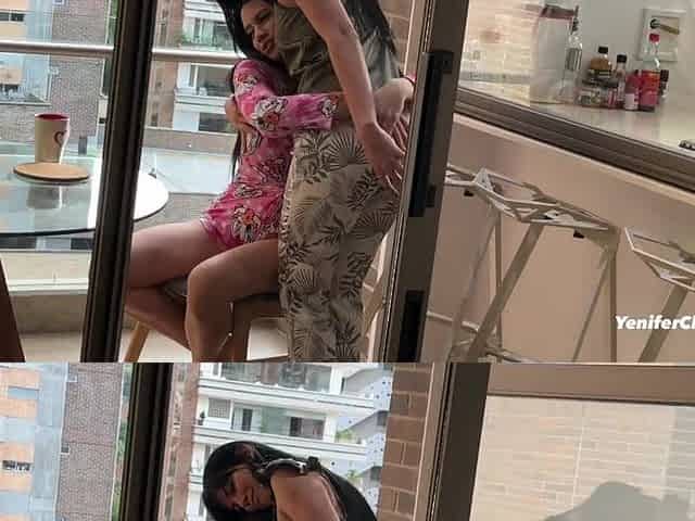 Fucking my friend Ambar Prada while my boyfriend is away