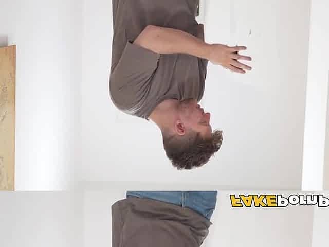 Perv Dude Uses Invisible Cloak To Rail Sofia Lees Huge Tits And Pussy